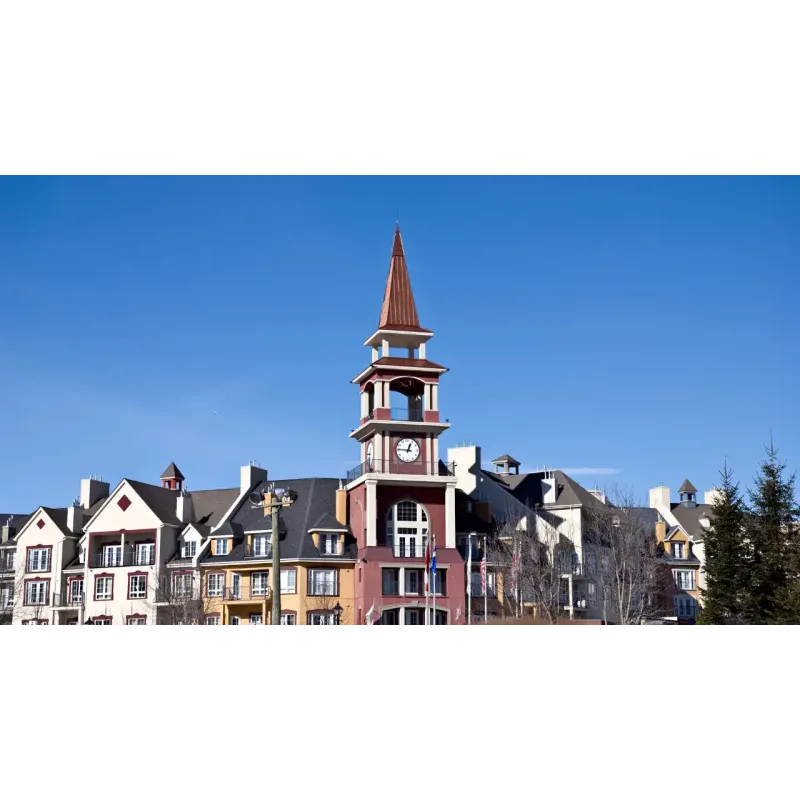 Montreal → Sentier des Cimes Laurentides（seasonal） → Mont-Tremblant → Saint-Sauveur（seasonal） → Montreal