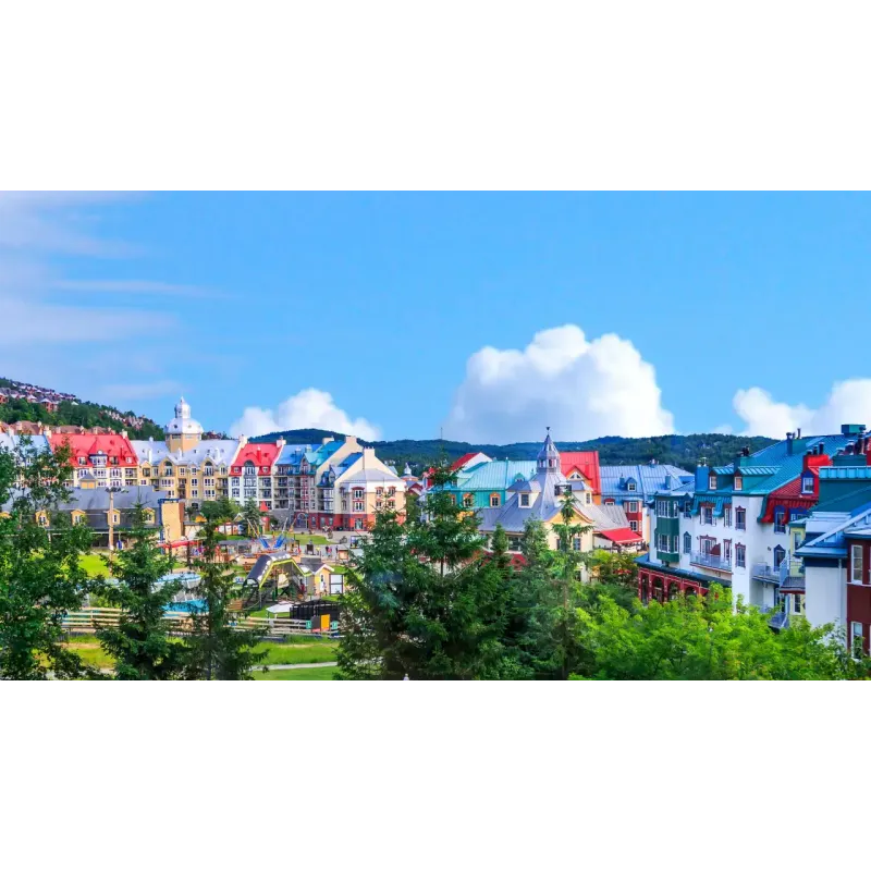 une journée dans les Laurentides – Village de Mont-Tremblant