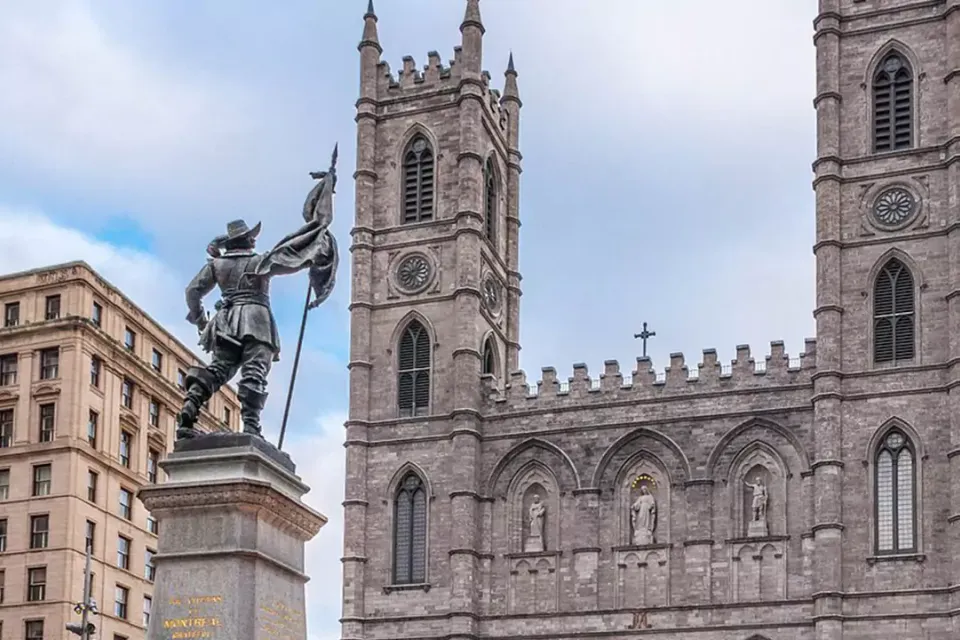 Montreal Old Port and Notre-Dame Basilica: A Walking Day