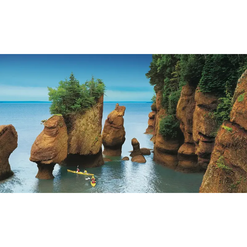 St. John – Par Hopewell Rock – Île-du-Prince-Edward – Charlettetown - Anne, La maison aux pignons verts – Plage Cavendish