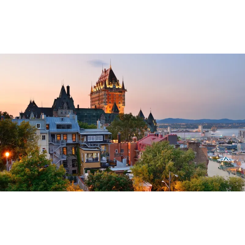 Montreal- Montmorency Falls – Quebec City