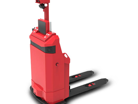 Chariot élévateur AGV avec empileur de palettes