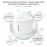 Apple Shaped Water Fountain - 2.5L