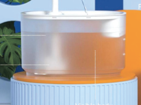 Transparent Water Fountain - 3.5L