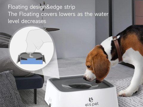 Bol d'eau pour animaux de compagnie - 1L